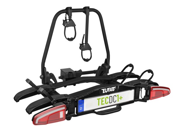 Fahrradträger Heckträger Eufab TECDC1+ LED AHK 2 Fahrräder f. große Heckklappen