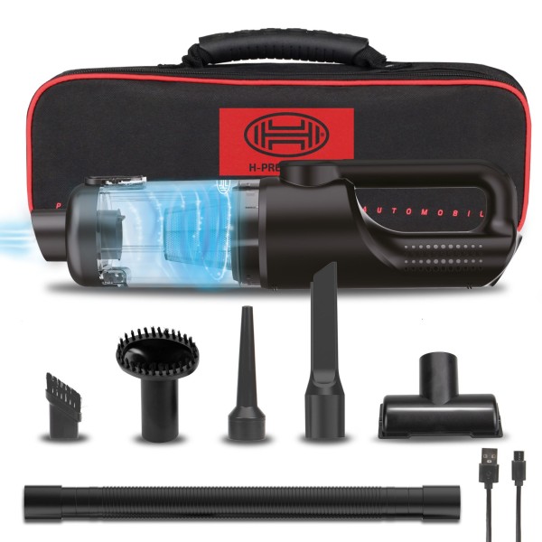 Akku Auto Staubsauger 12V Heyner Premium VacuBooster Pro 2in1 120W 16.000 Pa