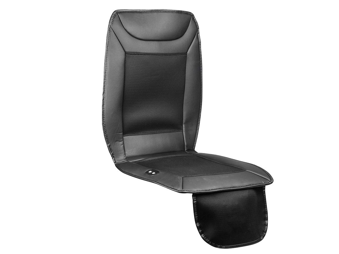 Heyner 12V Premium Carbon Sitzheizung beheizbare Sitzauflage inkl.  Lenkradbezug, Sitzheizungen, Elektrik