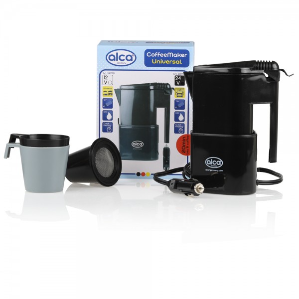 24V Kaffeemaschine Wasserkocher Alca Heißwasser-Bereiter inkl. 2 Tassen PKW LKW
