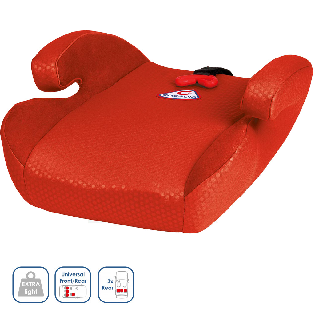 Sitzerhöhung Auto Kindersitz Heyner capsula JR4 Sitzschale rot 15
