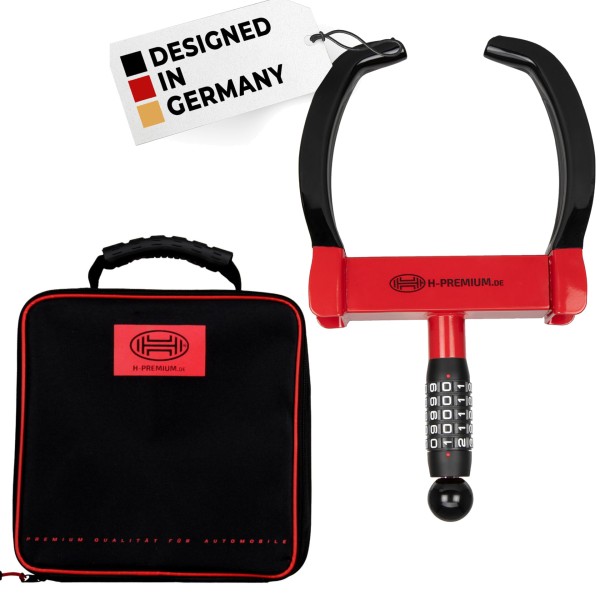 Heyner Premium Radkralle ausziehbar L Zahlenschloss Diebstahlschutz Parkkralle