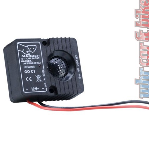 Stop&Go Ultraschallgerät Marderabwehrgerät C1 07526 12V Marderscheck Piezo