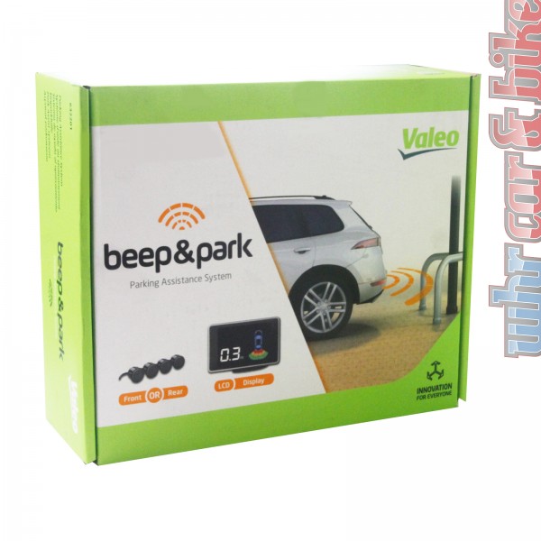 Valeo Beep & Park Kit No.2 Einparkhilfe Rückfahrwarner Front / Heck LCD-Display