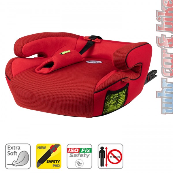 Heyner Auto Kindersitz ISOFIX Sitzerhöhung capsula SafeUpFix Comfort XL rot