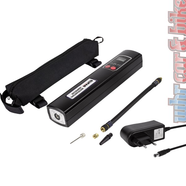 Eufab Multifunktions Akku Kompressor 2.200 mAh Lithium Pannenhilfe + Zubehör