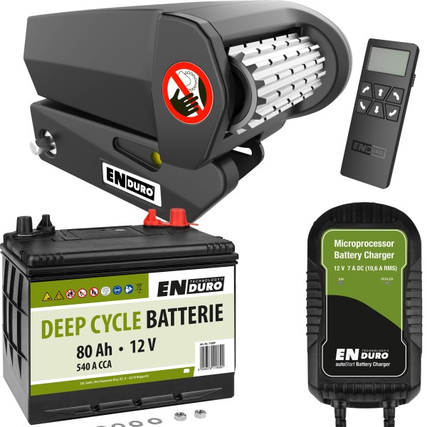 Anhänger Rangierhilfe Enduro EM313 inkl. Batterie + Ladegerät vollautomatisch