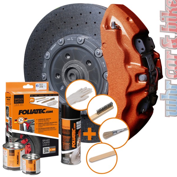 Foliatec 2171 Bremssattel Lack Set vintage copper metallic Kupfer hitzebeständig