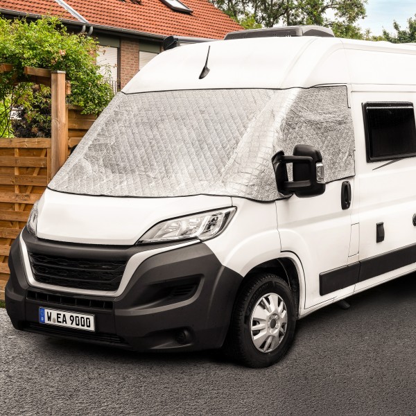 Calima Frontscheibenabdeckung Frostschutz Sonnenschutz Alu Fiat Ducato Wohnmobil