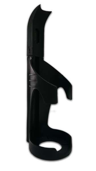 3x Halter für Feuerlöschspray Feuerlöscherspray Wandhalterung schwarz #1