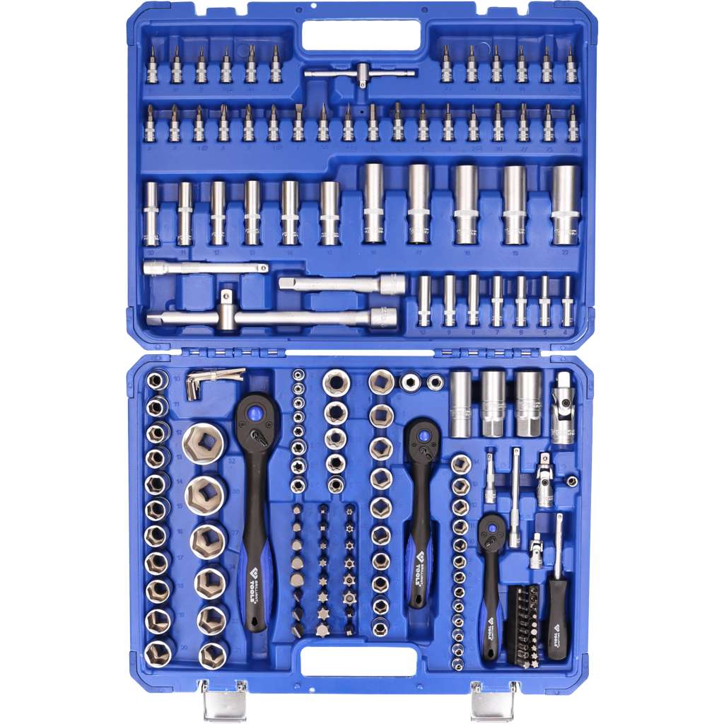 BRILLIANT TOOLS 1/2" Zwölfkant-Stecknuss 8 Mm – Kurz, Chrom-Vanadium-Stahl