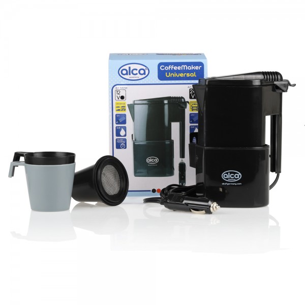 12V Kaffeemaschine Wasserkocher Alca Heißwasser-Bereiter inkl. 2 Tassen PKW LKW
