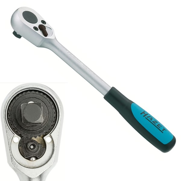 Hazet Knarre Ratsche 916SP 1/2" Umschaltknarre Ratschenschlüssel 32 Zähne
