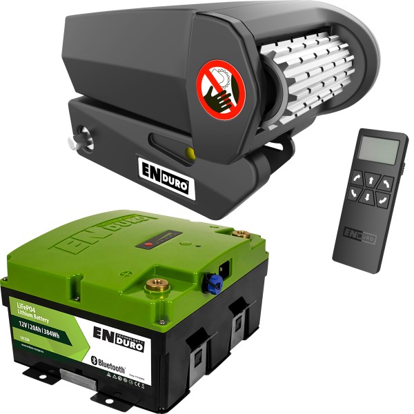 Rangierhilfe Enduro EM313 Set inkl. Lithiumakku für Anhänger Wohnwagen & Caravan