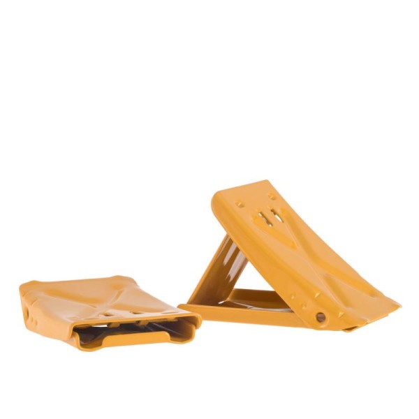Unterlegkeile alca UltraStop 2x 680kg Bremskeil klappbar schwerer Stahl