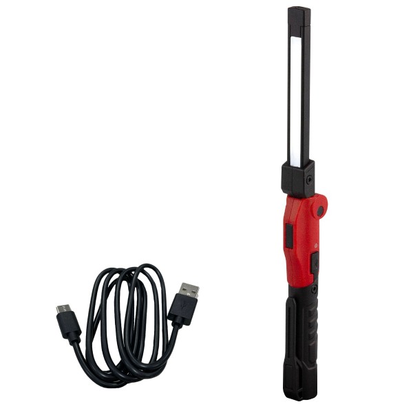 Serenco LED Akku Arbeitslampe Inspektionsleuchte 100lm schwenkbar Magnet