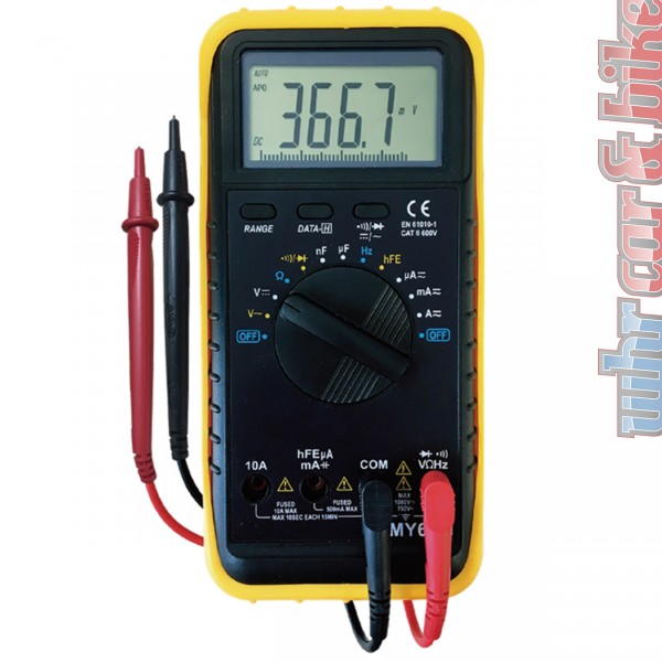 Kunzer Digital Multimeter MY-68 Profigerät Voltmeter Messgerät