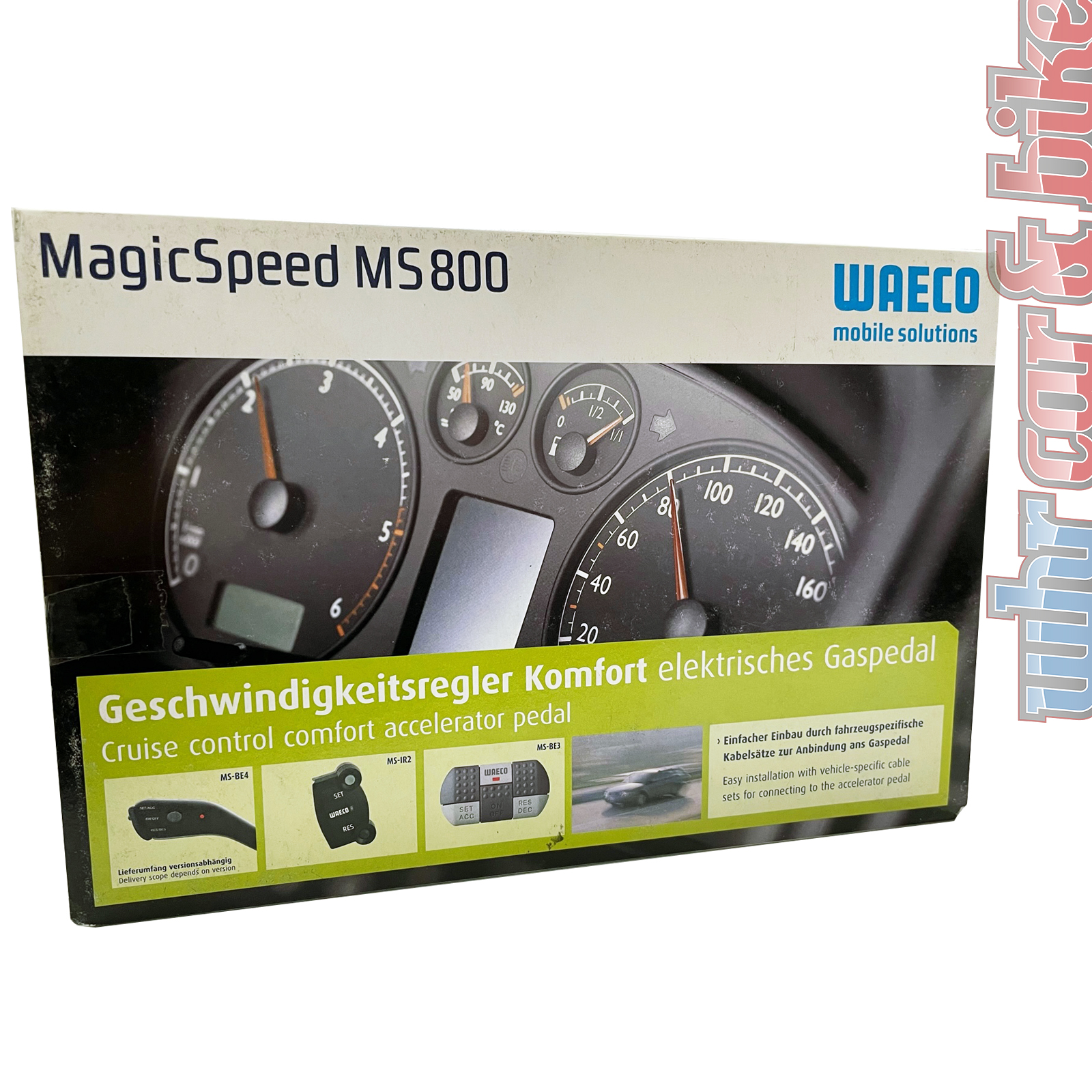Waeco Geschwindigkeitsregler Magic Speed MS-800 für elektronisches Gaspedal, Geschwindigkeitsregler, Elektrik