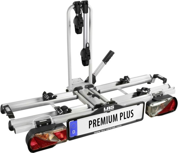 Heckträger Eufab Premium Plus Fahrradträger PKW AHK für 2 Fahrräder inkl. Tasche