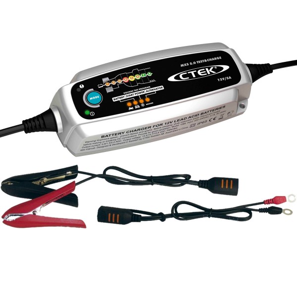 CTEK Batterieladegerät MXS 5.0 Test&Charge 12V 5A Erhaltungsgerät 1,2-160 Ah
