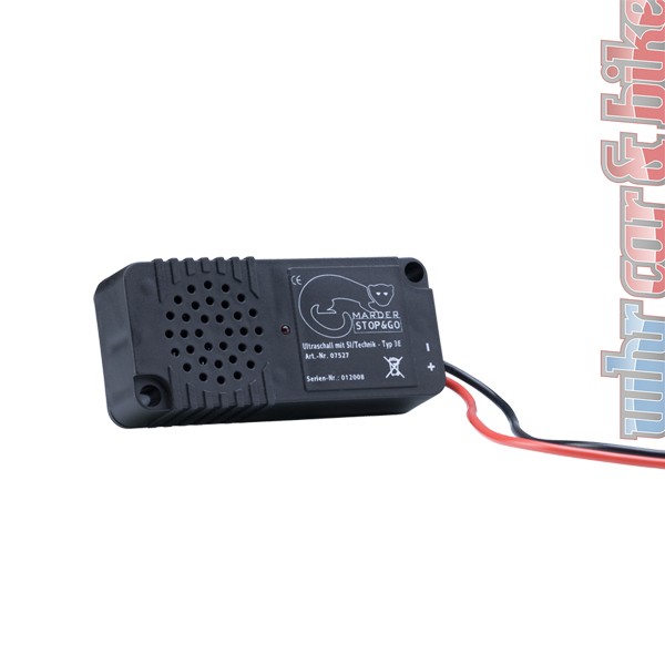 STOP & GO Marderschutz Marderschreck Ultraschallgerät mit Batterie 07580