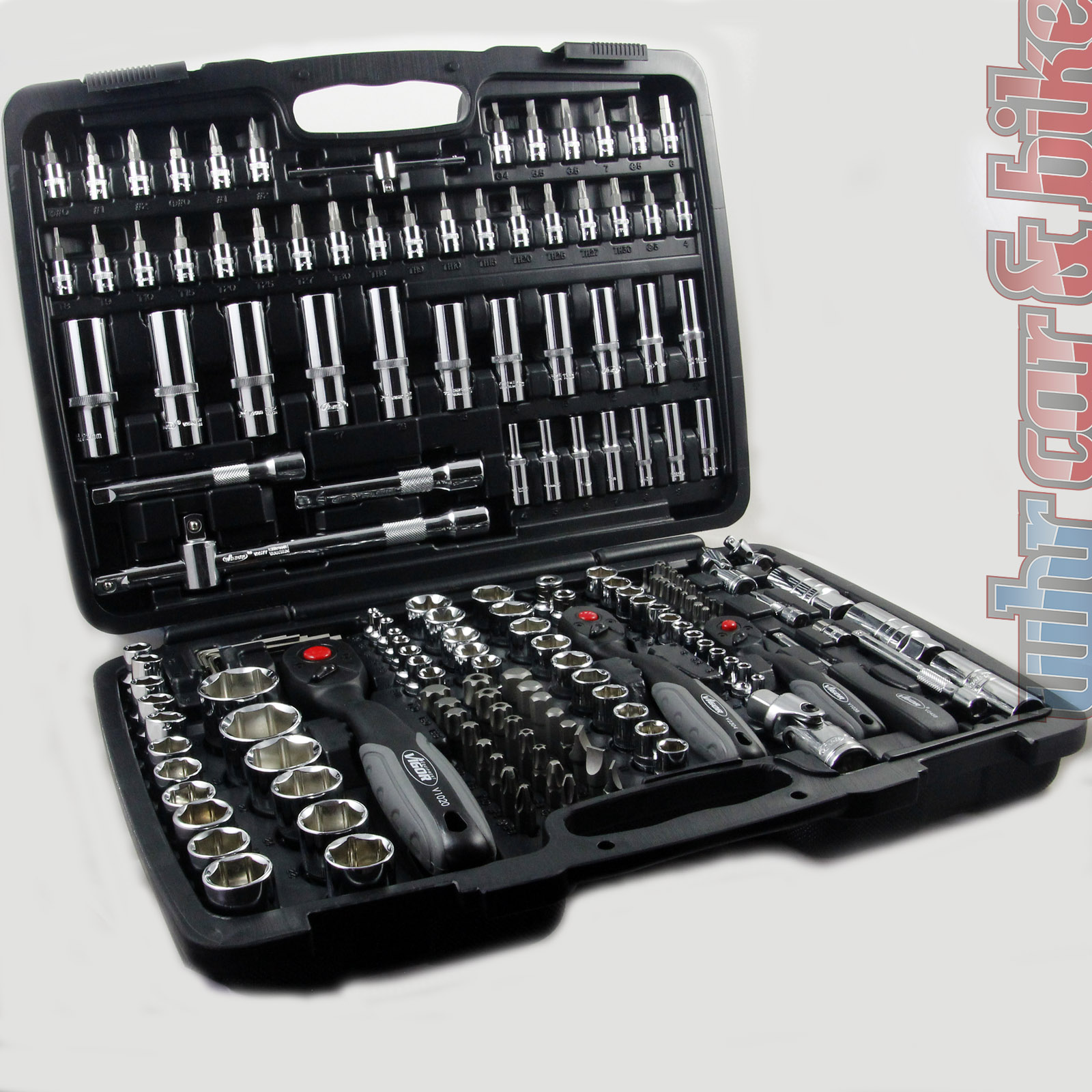 VIGOR Steckschlüsselsatz V6017 Garten & Heimwerken Baumarkt Werkzeuge Handwerkzeuge Werkzeugschlüssel Sechskantschlüssel 