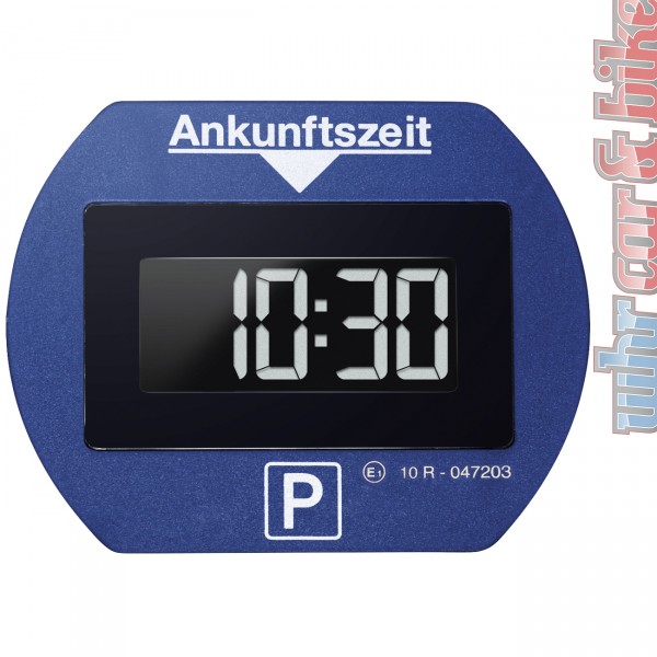 elektronische automatische Parkscheibe ParkLite digital blau mit StVO-Zulassung