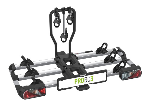 Eufab Fahrradträger Heckträger PROBC3 AHK für 3 Fahrräder komplett vormontiert