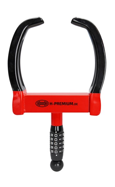 Heyner Premium Radkralle ausziehbar L Zahlenschloss Diebstahlschutz Parkkralle