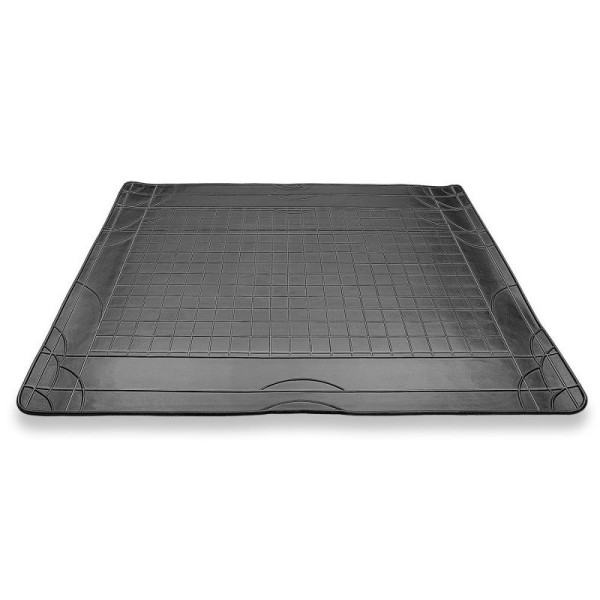 Gummi Kofferraummatte Kofferraumwanne schwarz 120x80 cm alca® TrunkProtect M
