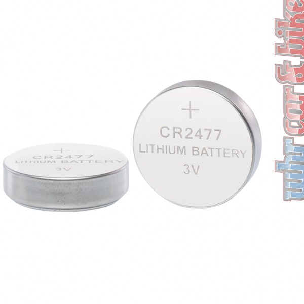 Stop&Go Ersatzbatterien CR2477 2er Blister Knopfzelle für 07533 07544 07542